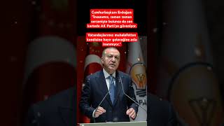 Cumhurbaşkanı Erdoğan quotİnsanımız zaman zaman serzenişte bulunsa dakesfetbenionecikar keşfet [upl. by Odom]