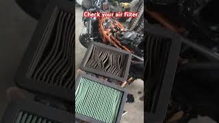 Air filter check ✅ 2024 coimbatore ghostrider108 [upl. by Junina]