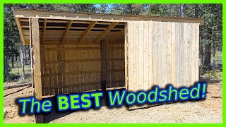 The Woodshed That Works For You Pole Barn Keeping it simple [upl. by Nicholas]