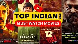 Top best Indian Movies 2024 best movies 2024Top Indian high rated IMDb 2024 movies in Hindi [upl. by Teemus]