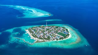 Остров Расду Мальдивы дрон Rasdhoo Maldives Drone aerial 4k [upl. by Zsa696]