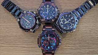 CASIO GSHOCK Family at MidNight  MRG  MTG [upl. by Idnem]