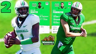 This Spring Game Decides Our QB1  Marshall Ep 2  College Football 25 [upl. by Barney831]