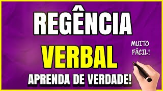 O que é REGÊNCIA VERBAL Aula com EXEMPLOS e EXERCÍCIO [upl. by Duncan]