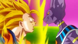 SSJ3 Goku Vs Beerus  DBZ Battle Of Gods [upl. by Gildas]