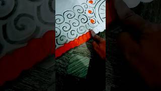 Beautiful rangoli design 😍😍youtubeshorts shortvideo viralvideo views rangoli art [upl. by Aninad155]