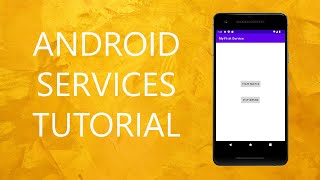 Android Services Tutorial  Background Tasks and Services  Android Development Training  IN HINDI [upl. by Aimal]