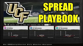 UCF Spread Playbook Guide  College Football 25 [upl. by Domela]