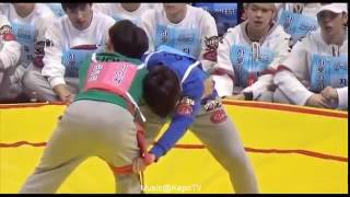 BTS Jungkook Vs Btob Minhyuk in Isac 2016 [upl. by Artenehs]