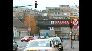 Der Simmeringer Platz mit der Simmeringer Hauptstrasse im Jahre 1994 [upl. by Nidla997]