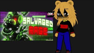 FNAF Reacts To Salvaged Rage EnVious [upl. by Idissak]