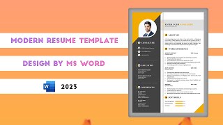 Creating a Resume Format Design in 2023 [upl. by Mascia]