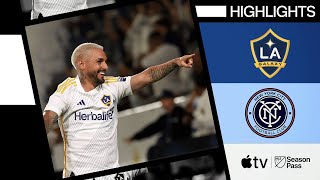 LA Galaxy vs New York City FC  Full Match Highlights  June 19 2024 [upl. by Morly322]