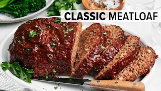 BEST EVER MEATLOAF RECIPE  With the Tastiest Glaze [upl. by Massimiliano]