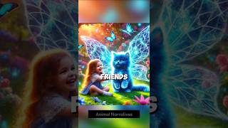 Crystal Cat Gift of Friendship 💎🐱 magical cat funny catstory shorts crystal [upl. by Reyna]