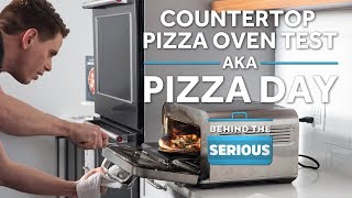 We Tested Brevilles Countertop Pizza Oven  Serious Eats [upl. by Ybba333]