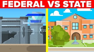 State Prison vs Federal Prison  What’s The Actual Difference [upl. by Pape]