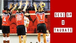 SESI x Taubaté SEMIFINAL 2  Melhores Momentos  Paulista de Vôlei Masculino 2019 [upl. by Enerod58]