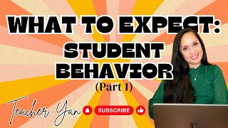 J1 Teacher in SC  What To Expect Student Behavior [upl. by Lynnea185]