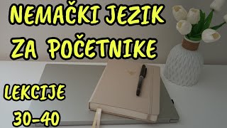 Nemacki za pocetnike ● LEKCIJE 3040 [upl. by Anaitsirk]