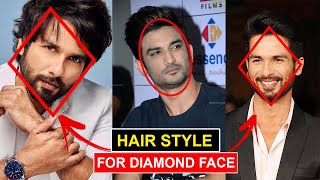 Best Hairstyles For Diamond Face Shape Men in 2021  Diamond Face Hairstyles Men  Diamond Hairstyle [upl. by Koval]