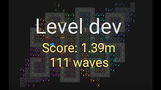 OutdatedOld Version infinitode 2 18 Level dev Spawning 10 Overloads to get high scores [upl. by Amirak]