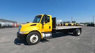 2010 International DuraStar 4300 Flatbed Truck [upl. by Trebuh]