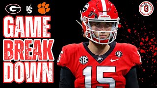 Will Georgia Football Put Clemson Away  Georgia vs Clemson Preview [upl. by Yenruoj938]