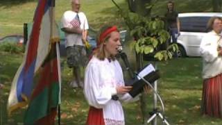 The Estonian National Anthem sung by a teenage girl [upl. by Hoag]