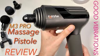 Everyfun M3 Pro Tiefen Massage Pistole im Test  Good Vibrations  REVIEW [upl. by Otilrac]