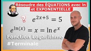 ÉQUATION avec expx et lnx  Exercice Corrigé  Terminale [upl. by Teague946]