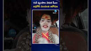 Nagasadhu Sensational Comments on CM Revanth Reddy  గుడి ధ్వంసాల వెనుక సీఎం అఘోరీ సంచలన ఆరోపణ  ZEE [upl. by Anatniuq]