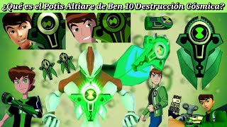 ¿Qué es POTIS ALTIARE Todo Explicado Ben 10 Destrucción Cósmica Ultimate Alien Videojuego Omnitrix [upl. by Ecirpac]