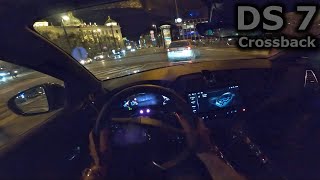 2023 DS7 Crossback ETense 4x4 facelift  night POV test drive [upl. by Maggi779]