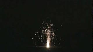 Larger version of the Crackling sparkler firework [upl. by Eecak74]