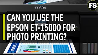 Can you print photographs on the Epson ET15000  Fotospeed  Paper for Fine Art amp Photography [upl. by Shanleigh22]