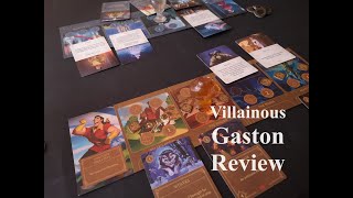 Disney Villainous Gaston Despicable Plots Villain Review [upl. by Okiman]