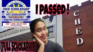 VLOG3 I PASSED CHED SCHOLARSHIP FULL PHILIPPINES [upl. by Otrebilif]