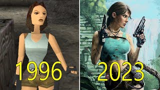 Evolution of Tomb Raider Games 19962023 [upl. by Fons691]