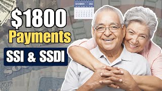 November Update 1800 Payment Proposed for Social Security SSI amp SSDI  Eligibility Details [upl. by Sheelah]