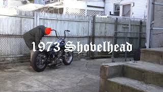 1973 Harley Davidson Shovelhead build [upl. by Erdnaxela]