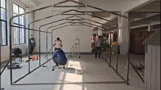 How to install 12x20 FT Heavy Duty Metal Carport [upl. by Suelo432]