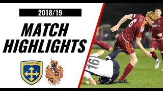 HIGHLIGHTS  Guiseley 11 Spennymoor Town  201819 [upl. by Acirej]