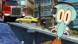 Squidward In City Escape [upl. by Auop142]