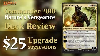 Upgrading Natures Vengeance  Commander 2018 Deck Review [upl. by Torrence]