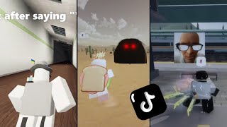 Evade TikTok Compilation 100  Roblox Toker [upl. by Ahsimek]