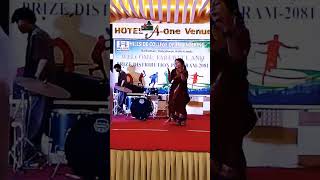 BEST COLLEGE DANCE PROGRAM WELCOME AND FAREWELL PARTY shortstrendingcollege hindisong 😎😎 [upl. by Oleusnoc]