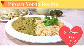 Pipian verde receta [upl. by Zilevi849]