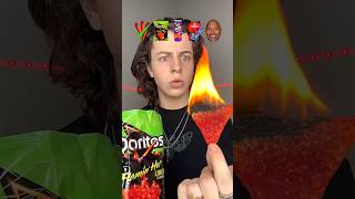 spicy Chips ASMR vs bm funny eating chips ASMRshorts [upl. by Atsugua665]