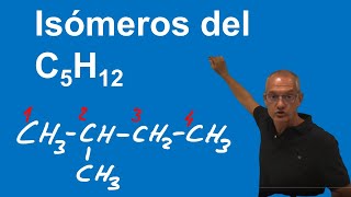 Isómeros C5H12 [upl. by Vachill]